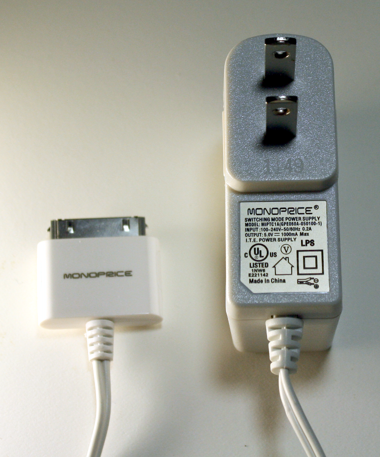 The charger of my phone says input: 100-240V 50-60Hz 0.15 A and output: 5.0  V=1.0 A. I'm from Europe. If I go to the US, will I need just an adapter or