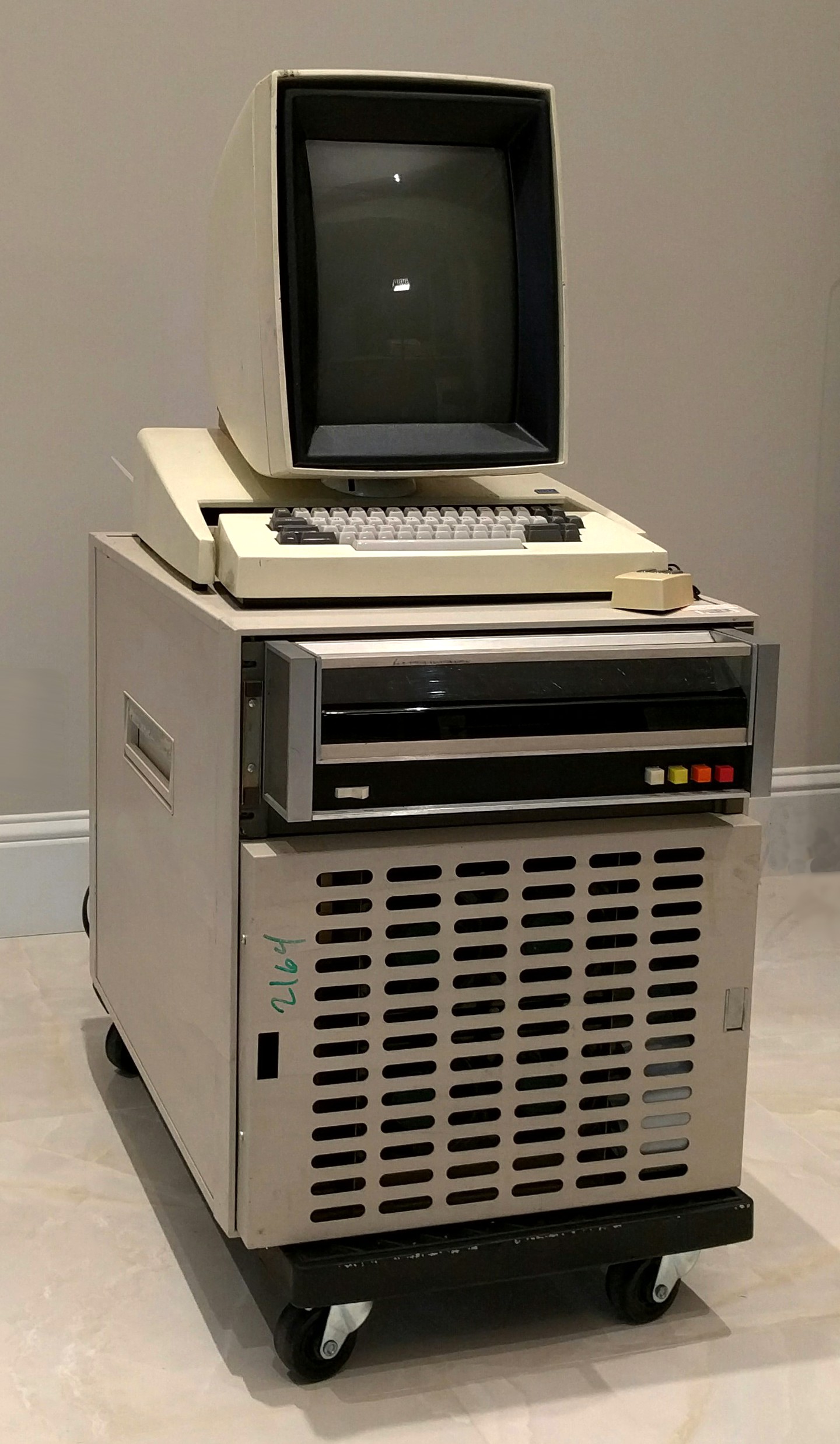 Hello World Vintage Desktop Computer