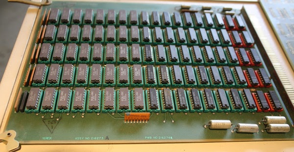 A 128KB memory card from the Xerox Alto.