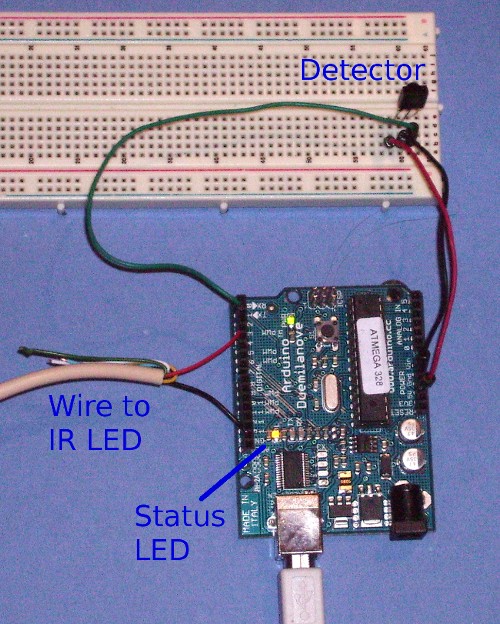 IR detector circuit