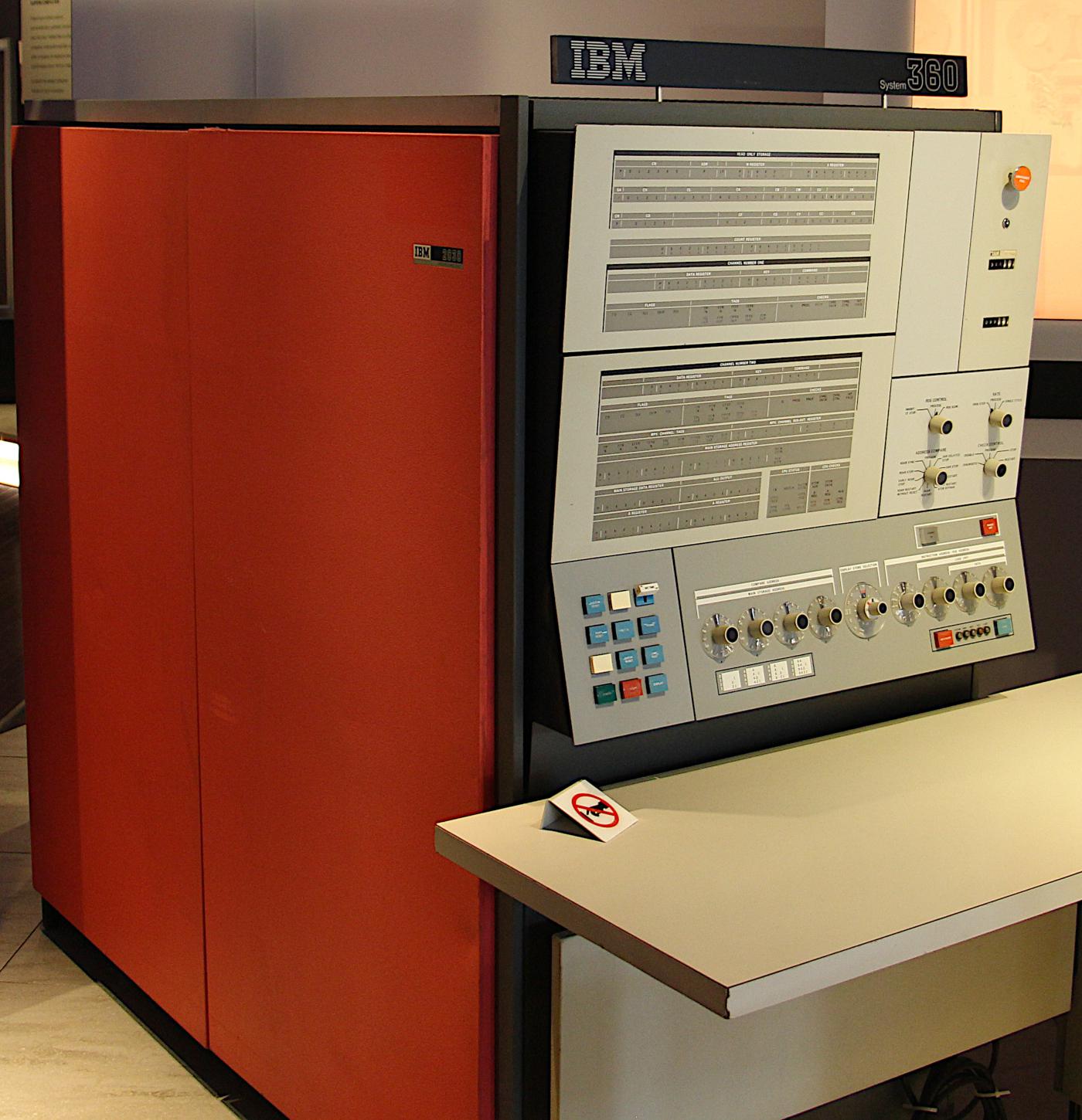 Iconic Consoles Of The IBM System 360 Mainframes 55 Years Old