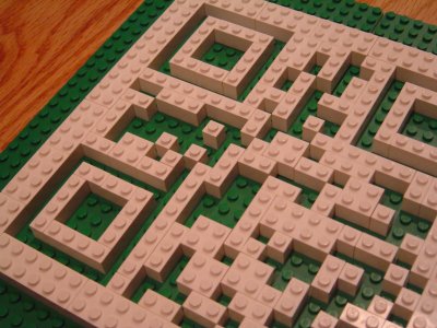 QR codes Lego