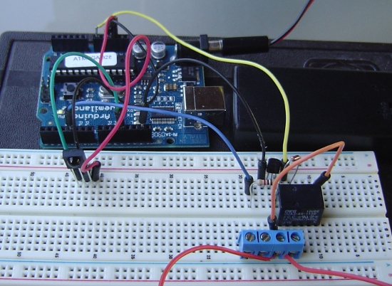 Arduino relay circuit