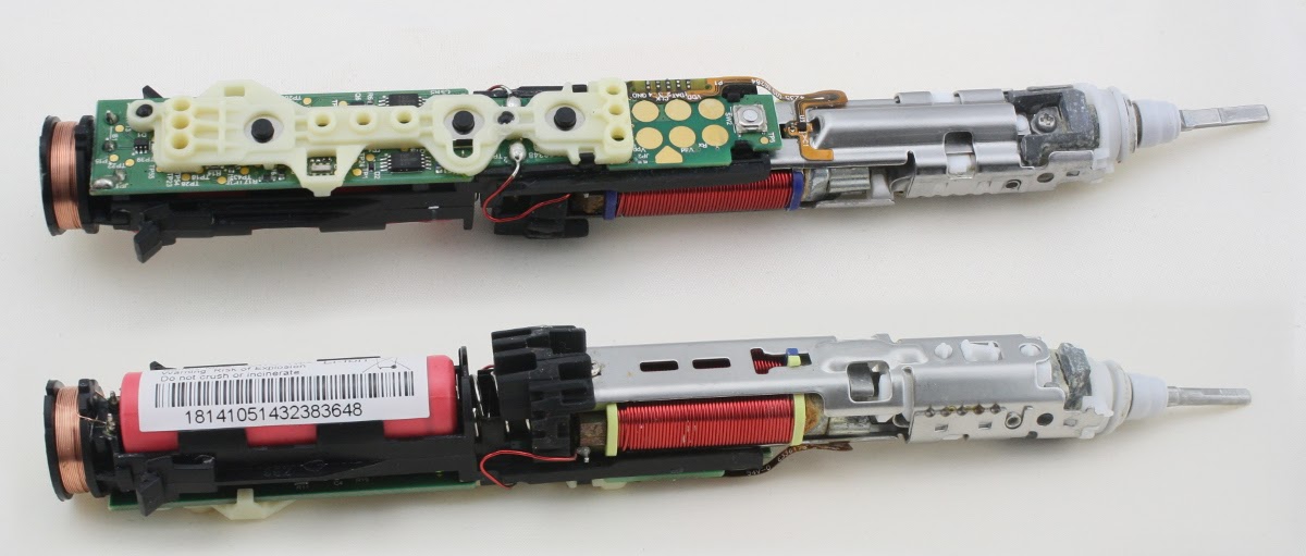 Sonicare Toothbrush Teardown Microcontroller H Bridge And Inductive 