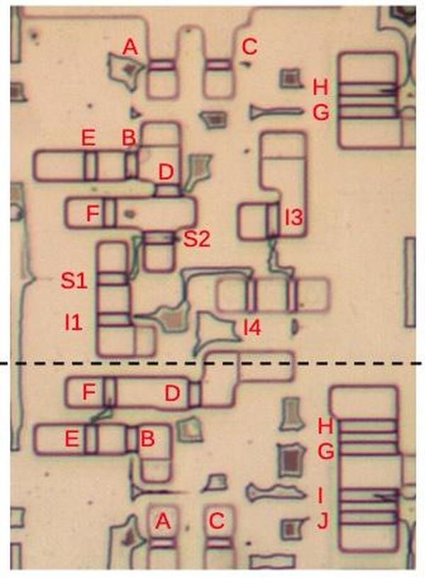 A cell of type (a), which can copy the value in the cell of type (b) below.