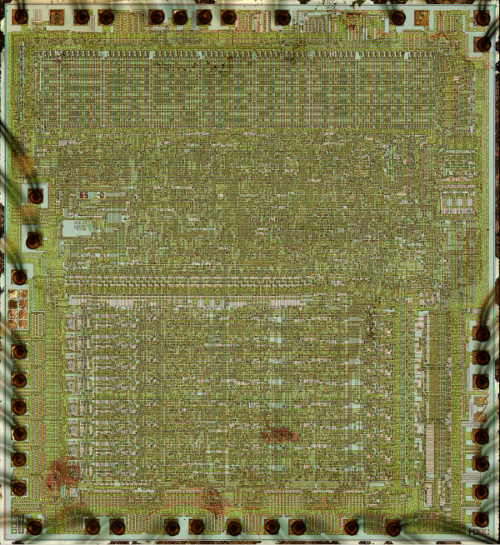 The 6502 processor chip