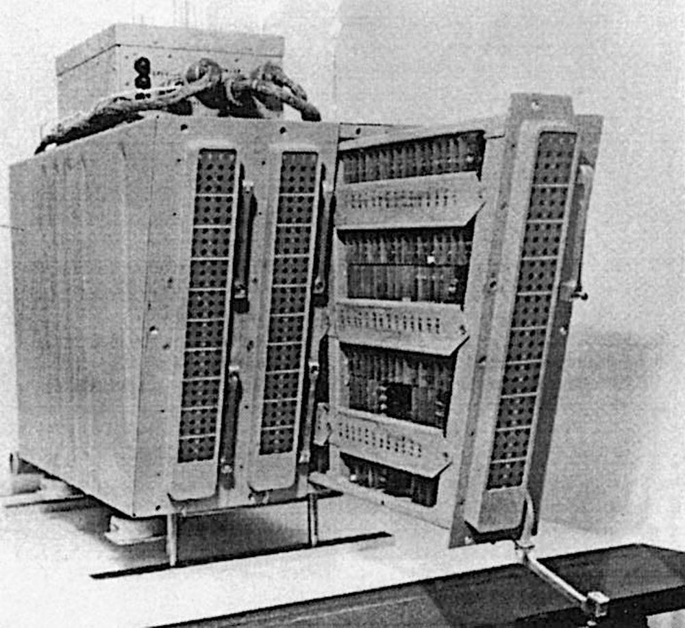 The CORDIC-II digital computer system. Photo by General Dynamics, from "The Birth of CORDIC".