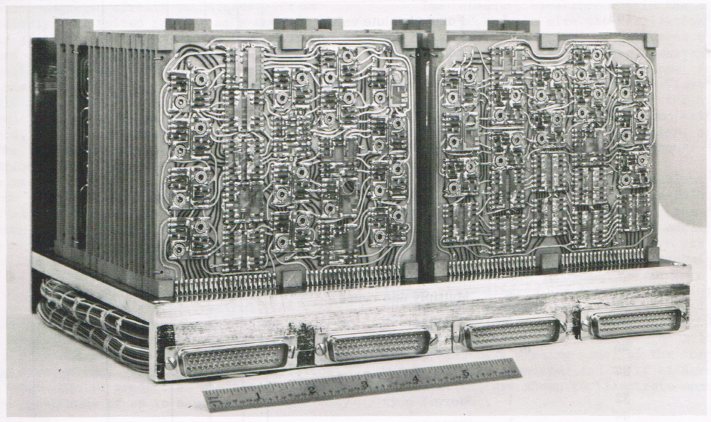 Circuit boards inside the Arma Micro Computer. Photo courtesy of Daniel Plotnick.