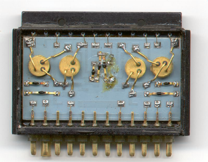 Module from the Arma Micro-C Computer. Photo courtesy of Daniel Plotnick.