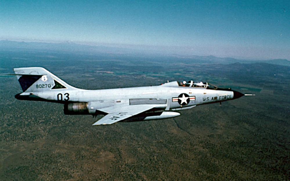 The F-101 "Voodoo", USAF photo. 