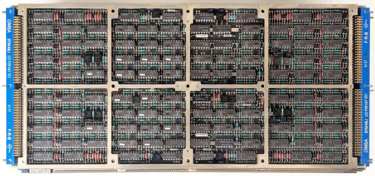 One of the two memory driver boards. Click this image (or any other) for a larger version.