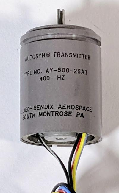 A synchro transmitter.