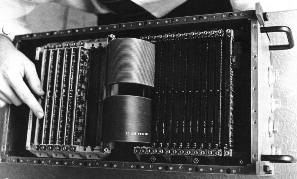 The IBM CP computer. from "IBM System/4 Pi Model CP" brochure, 1967.