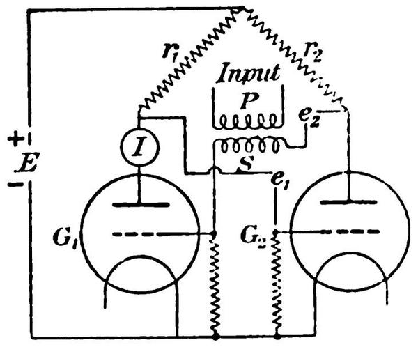 A diagram of the Eccles-Jordan trigger relay, from their 1919 paper.