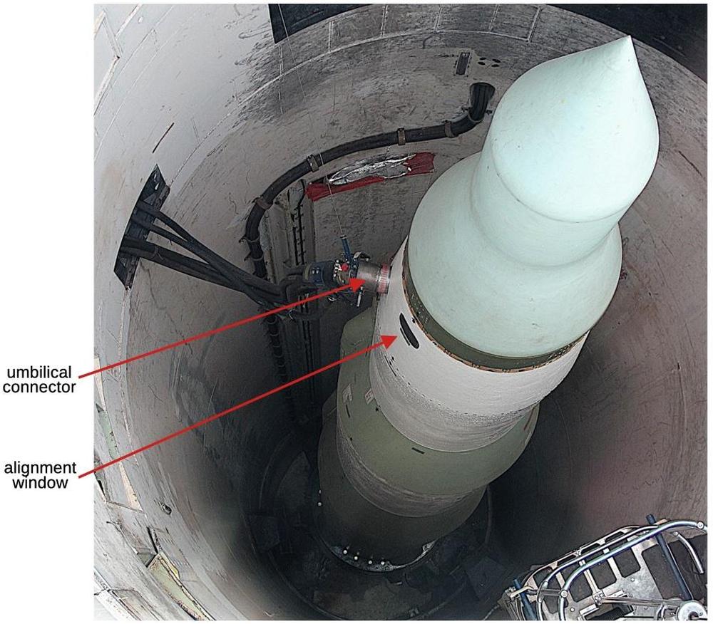 Inside the guidance system and computer of the Minuteman III nuclear ...