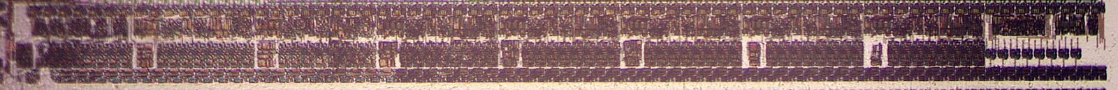 The full ×3 adder circuit under a microscope.