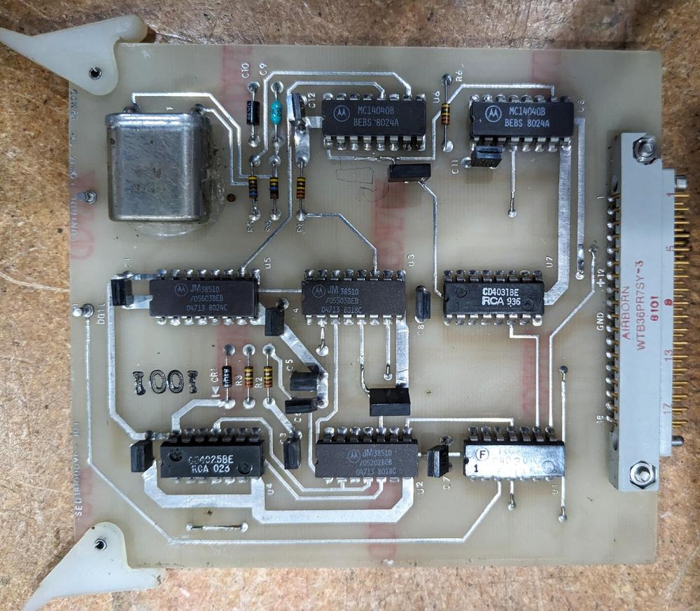 The control board.