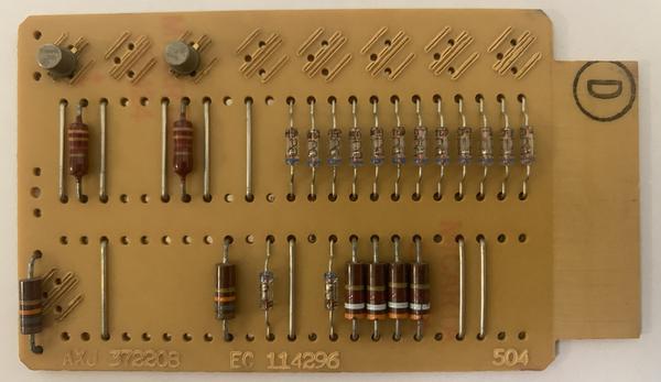 IBM SMS card type AXJ 372208