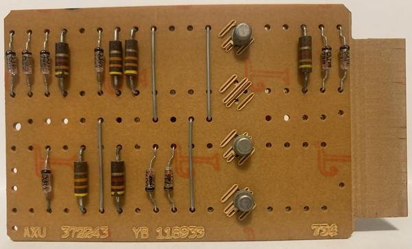 IBM SMS card type AXU 372243