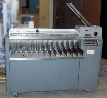 IBM Type 84 card sorter. Photo courtesy of Computer History Museum.