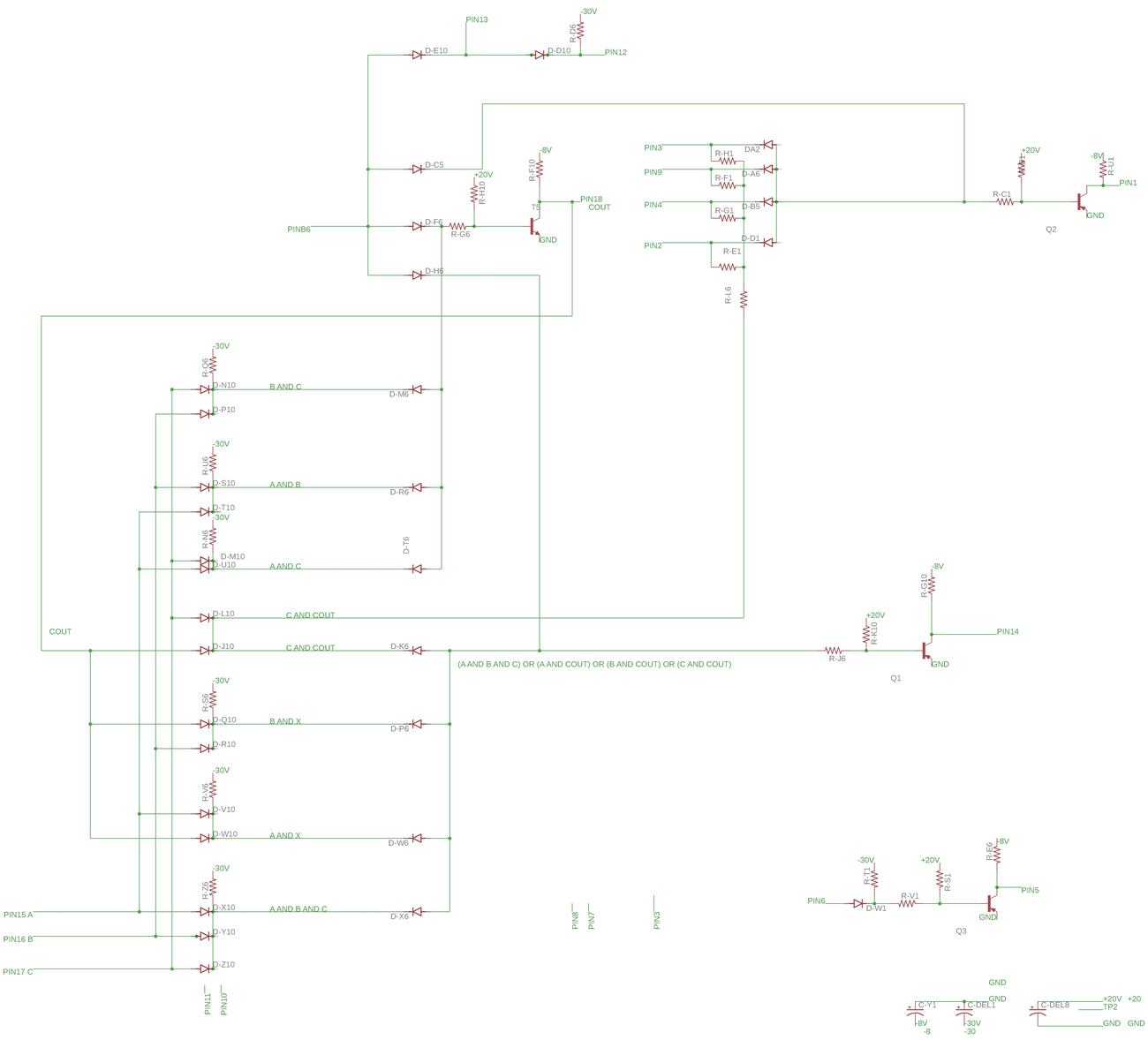 Reverse-engineered schematic of the board. Click for a larger version.